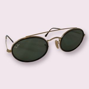 Rayban Oval Lengend Double Bridge Sunglasses